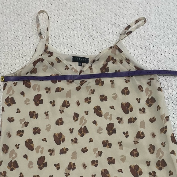 1. State animal print flowy camisole - Picture 5 of 6